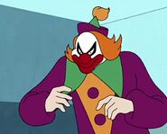 Ghost Clown in Shaggy Busted