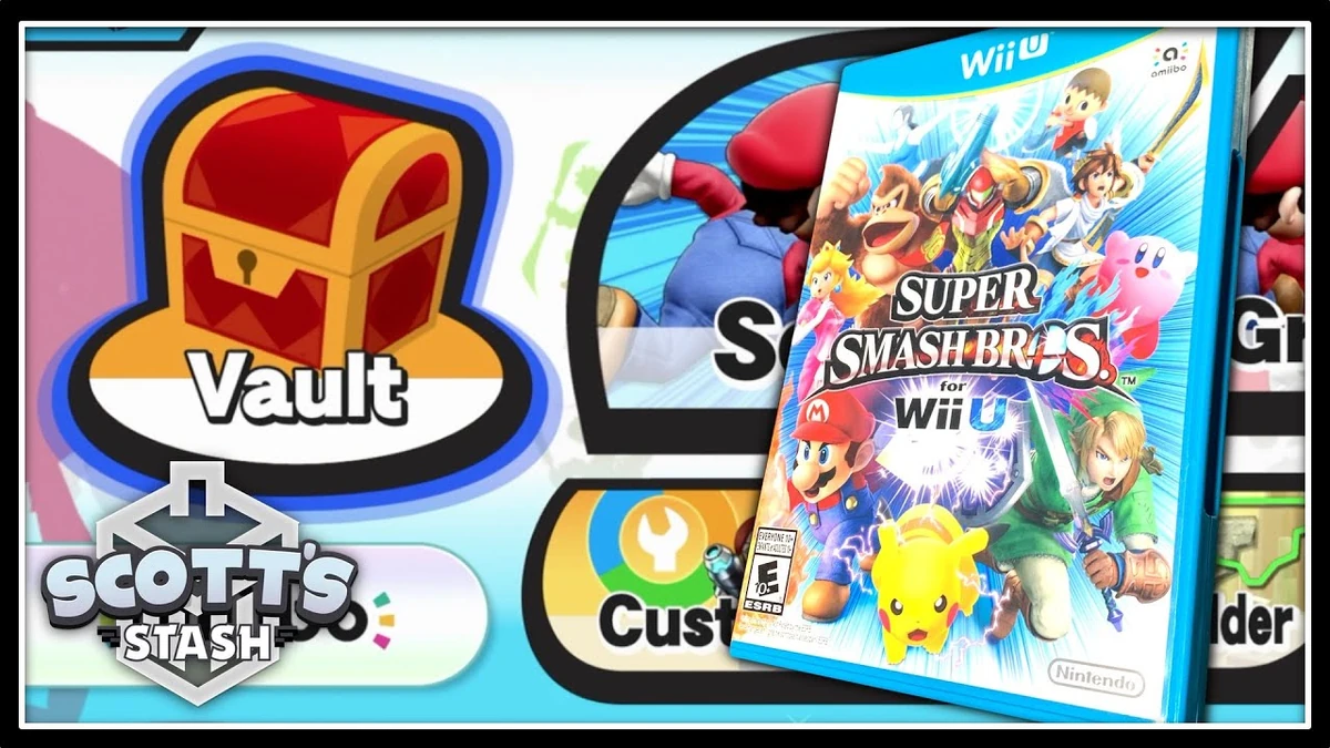 The Vault in Super Smash Bros. for Wii U Scott The Woz Wiki Fandom