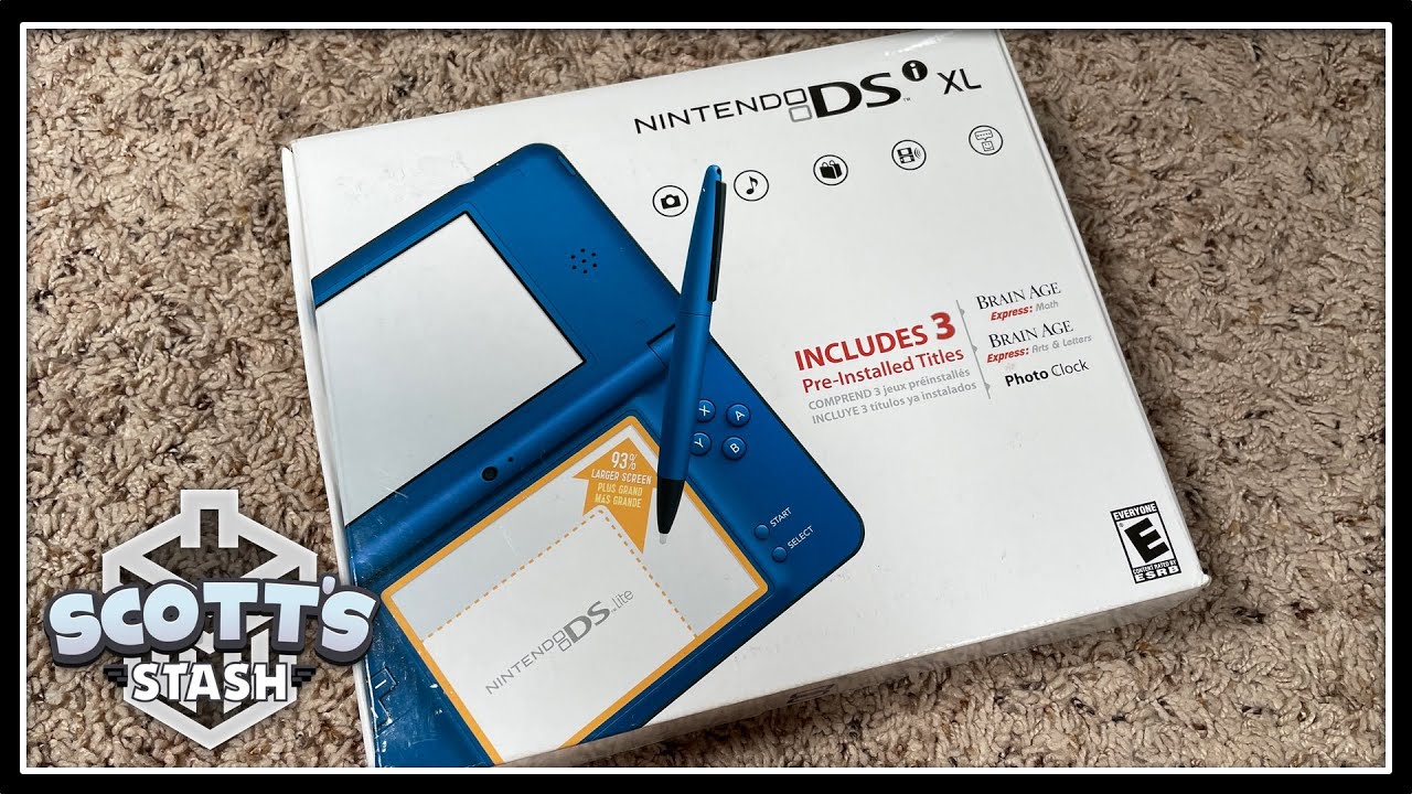 The Midnight Blue Nintendo DSi XL, Scott The Woz Wiki