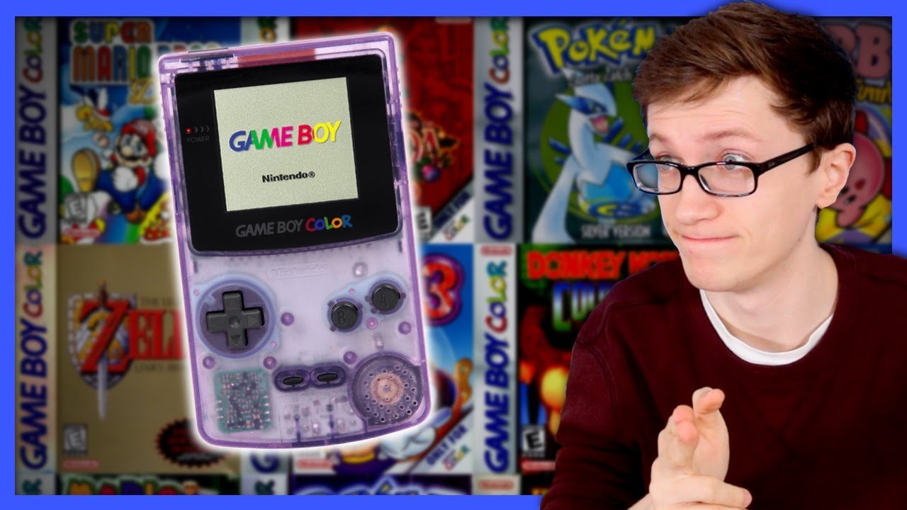 The Atomic Purple Game Boy Color / gif :: game boy :: consoles