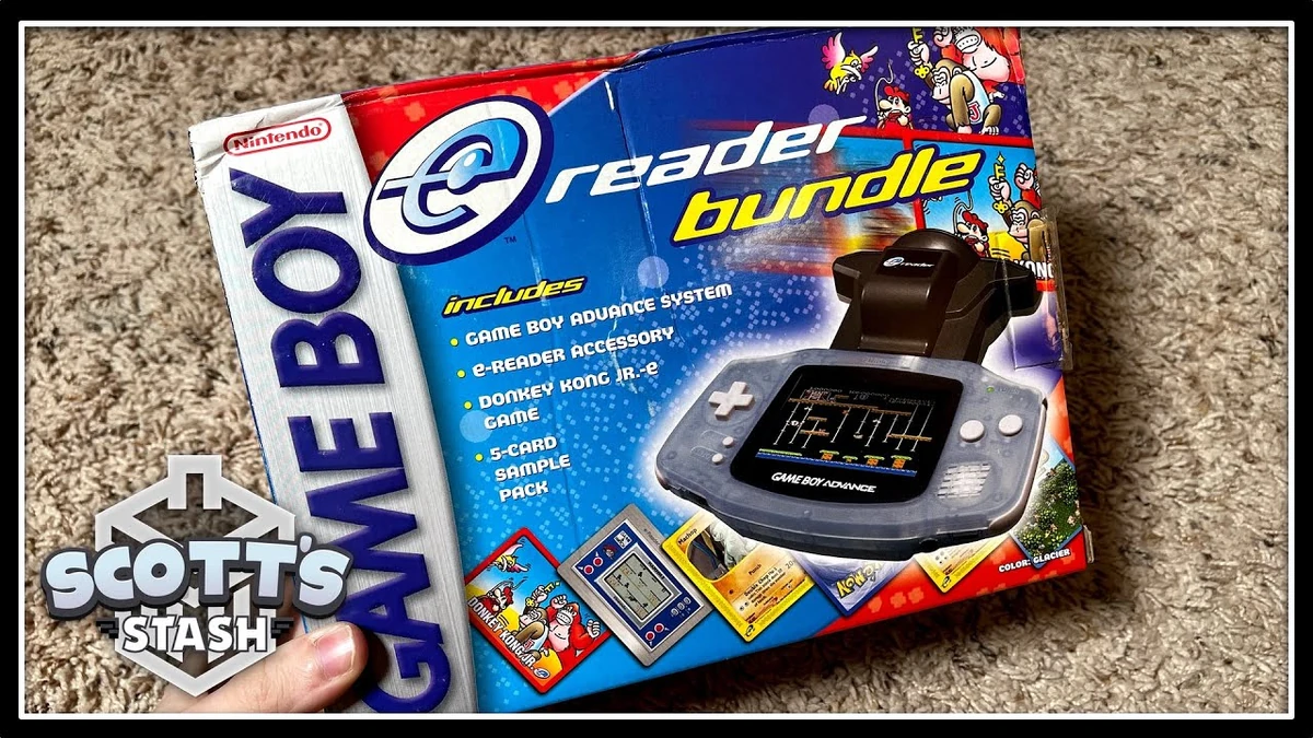 The Game Boy Advance eReader Bundle Scott The Woz Wiki Fandom