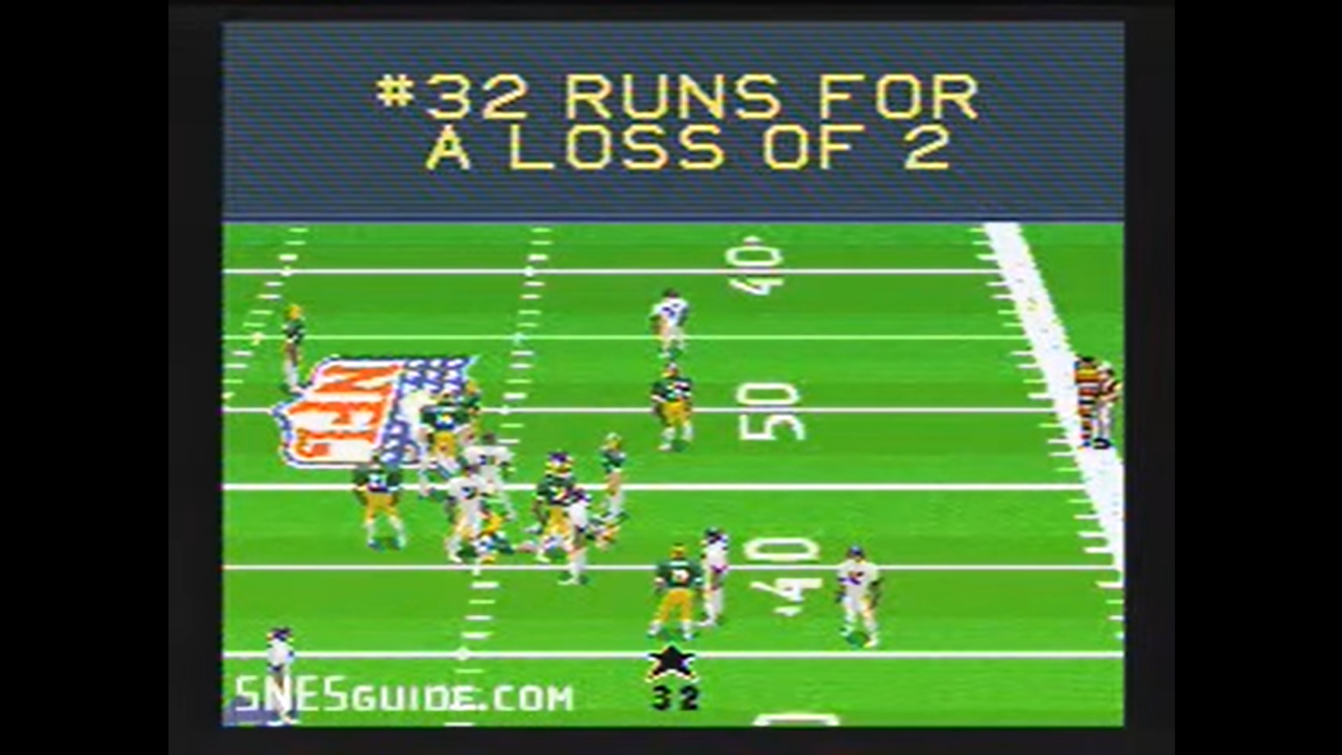 Madden NFL '97 SNES Gameplay HD 