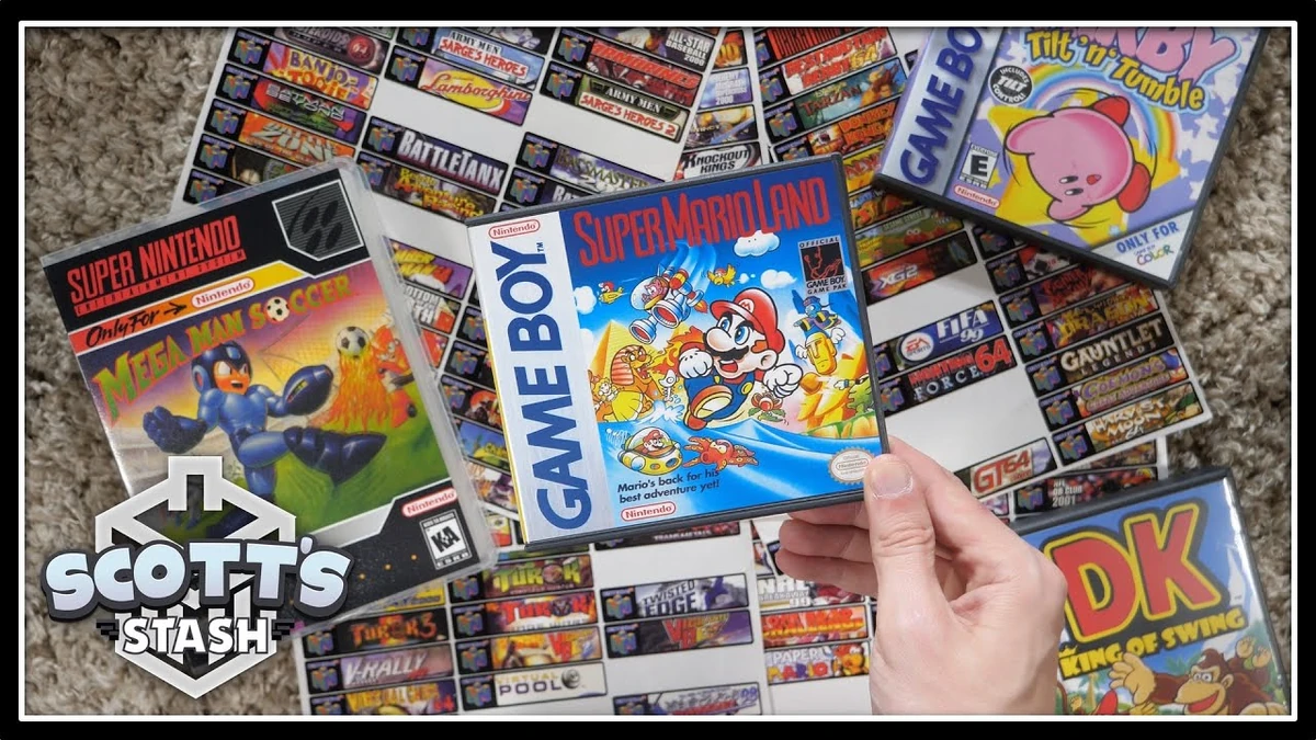 Custom Game Labels and Cases Scott The Woz Wiki Fandom