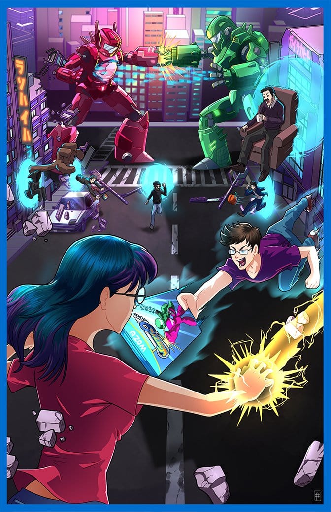 Anime Games (poster) | Scott The Woz Wiki | Fandom