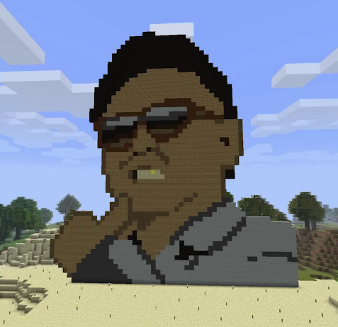 Kim, Minecraft Skin