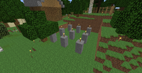 The Graveyard at the werewolf village.