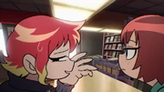 Ramona talks to Kim before Roxie battles her in .