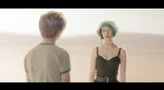 Ramona talks to Scott in the Dream Desert.