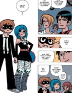 The trio confronting Kyle & Ken Katayanagi.