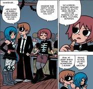 Scott, Ramona and Kim at Julie's Mexican Day of the Dead party.