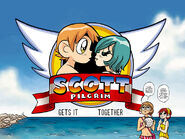 Scott and Ramona in the intro page for Volume 4.