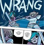 Ramona (and Scott) vs. Roxie.