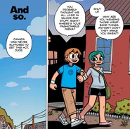 Ramona hanging out with Scott.