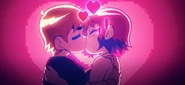 Ramona and Scott share a romantically cute first kiss!