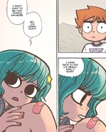 Ramona tells him that she wants to change this, explaining to him her reason for coming back to him, before apologizing to him again.