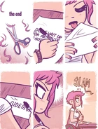 The end, part I - Ramona writes her letter to Gideon.