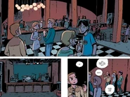 The inside of Lee's Palace in the original graphic novel.