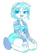 Abandoned sketch of Ramona Flowers released on O’Malley’s Instagram in July 2025.