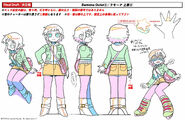 Ramona's concept design for Scott Pilgrim Takes Off.