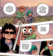 Mr. Chau confronts Scott and Ramona.