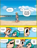 Scott and Ramona enjoying a day at the beach.