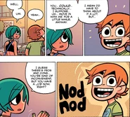 Ramona decides to (reluctantly) let Scott move in with her.