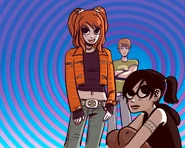 The Clash at Demonhead from the cover of Volume 2