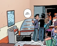 Wallace and Other Scott at the counter of Pizza Pizza in Volume 3.