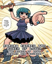 Ramona gains the Power of Love.
