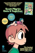 Promotional poster for Volume 4 featuring Scott with Ramona resting on his head.