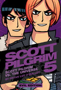 Cover of the Evil Edition. The picture is of Scott and the Twins' third robot.