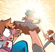 Ramona sends all three of them back into the real world...