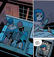 Kim shows Ramona the picture, asking what the Glow means.