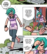 ...unfortunately forcing him to deal with an angry Ramona.