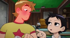 Todd blushing over Wallace.