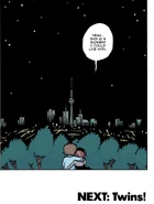 "Yeah, this is a moment I can live with." - Ramona and Scott gaze at the Toronto skyline, looking towards a bright future.