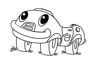 Axle coloring page