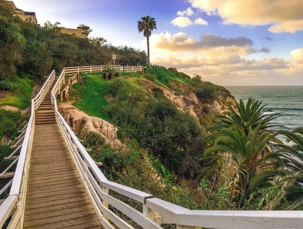Coast Walk Bridge Trail in La Jolla.