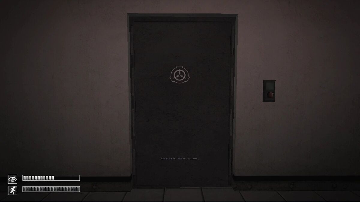 What is the code for the door in SCP?