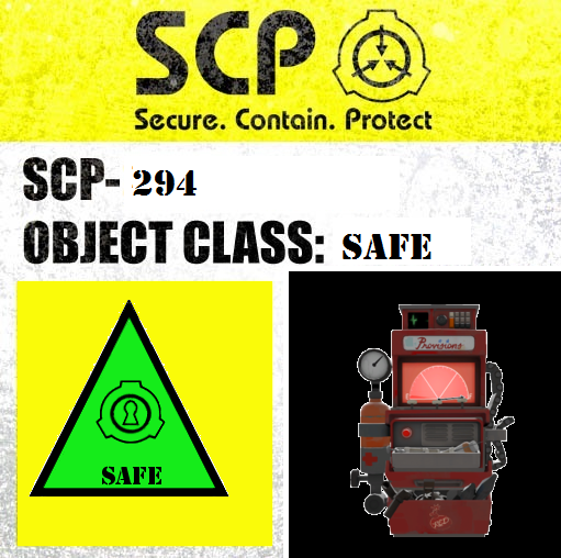 SCP-294  Project: SCP Wiki