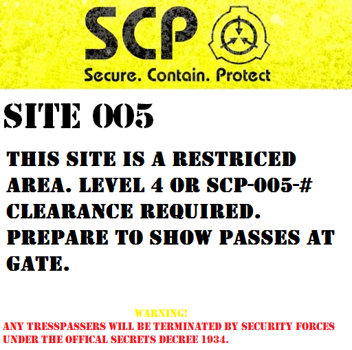 The 5 levels of SCP-P containment, Wiki