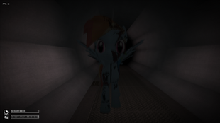 LTF-106 chasing the player in the Tunnels.