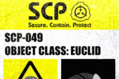 scp 049 and scp 035 holding roses | Sticker