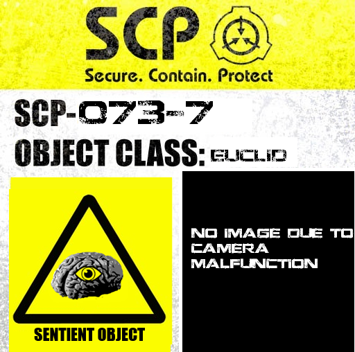 SEKTA - SCP Foundation - Item #: SCP-007 Object Class: Euclid Special  Containment Procedures: SCP-007 is to be contained in a sealed room  measuring 10 m on each side. Room is to