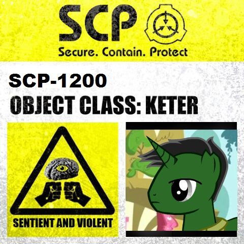 SCP WARNING Poster Don't Speak Scp-foundation Poster 