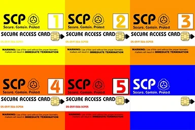 Tarjetas | SCP - Containment Breach Wiki | Fandom