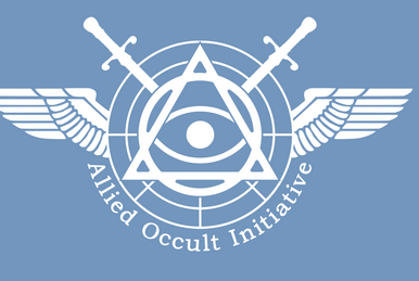 SCP Foundation Global Occult Coalition Scary Logo by mellowdellow