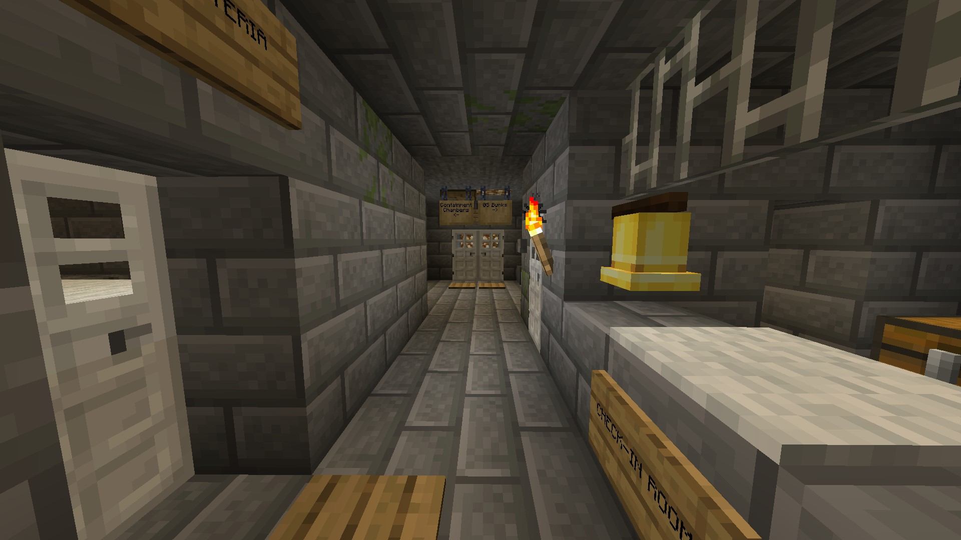 Minecraft SCP 001 Containment Chamber