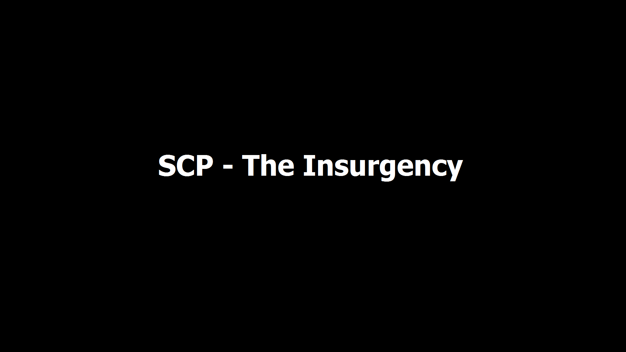 SCP The Insurgency | SCP Games вики | Fandom