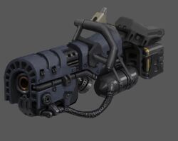 Micro H.I.D gun in SCP: CB Multiplayer 